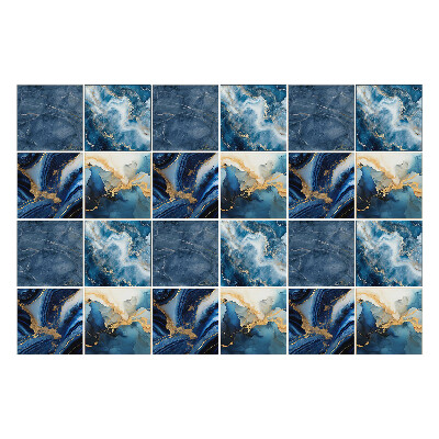 Samolepky na obklady Abstraktné vlny a pruhy