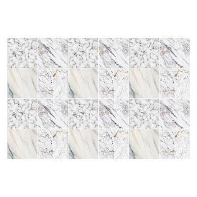 Nálepky na dlaždice Elegantná mramorová kompozícia