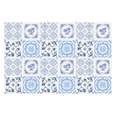 Samolepky na obklady Kvetinové ozdoby v rámoch