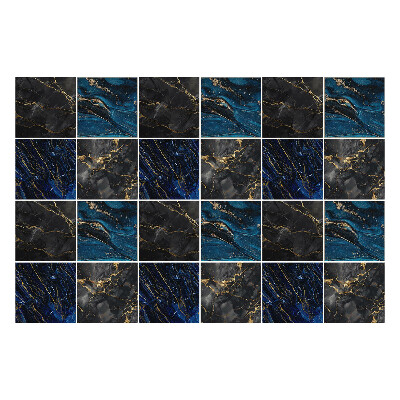 Samolepky na obklady Elegantná mramorová mozaika