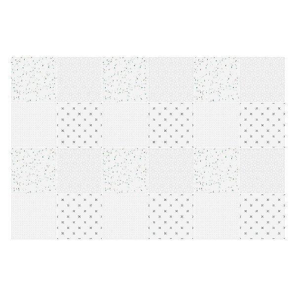 Samolepky na kachličky Geometria s jemnými vzormi