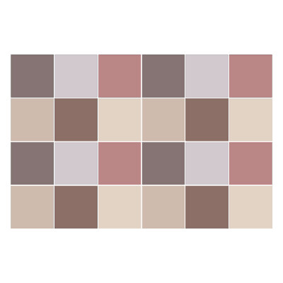 Nálepky na dlaždice Paleta prírodných farieb