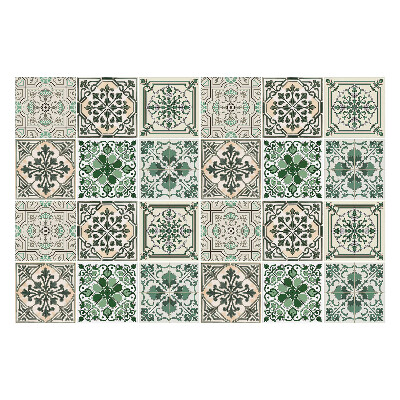 Samolepky na obklady Elegantné kvetinové ozdoby