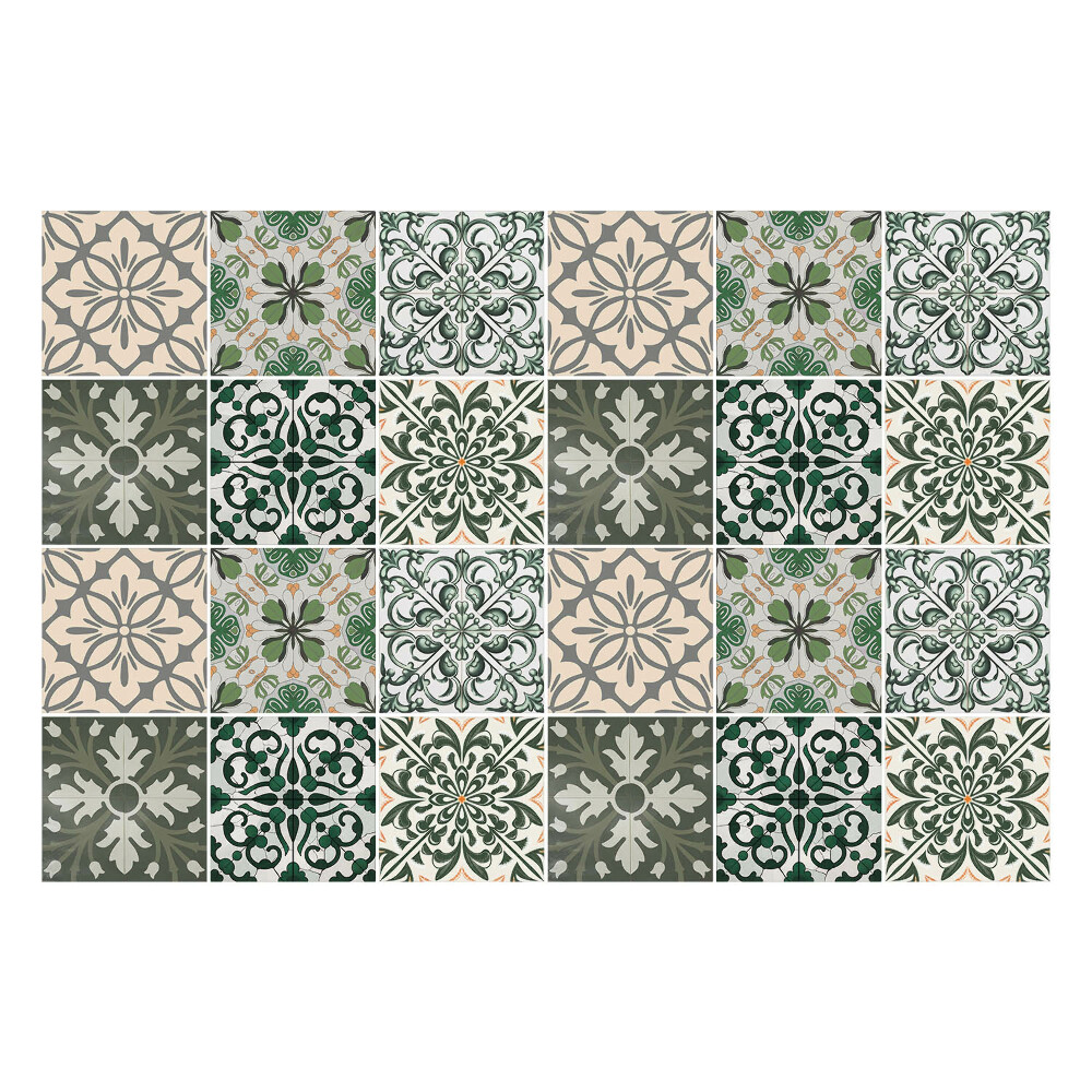 Nálepky na dlaždice Kvetinové motívy v aranžmáne