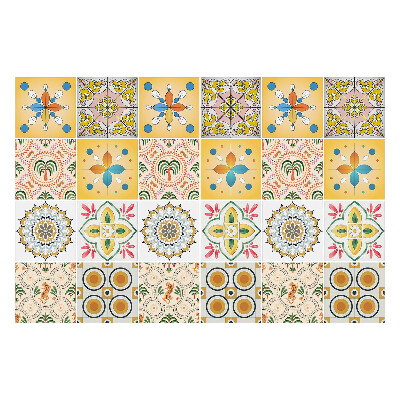 Samolepky na kachličky Tropický dizajn