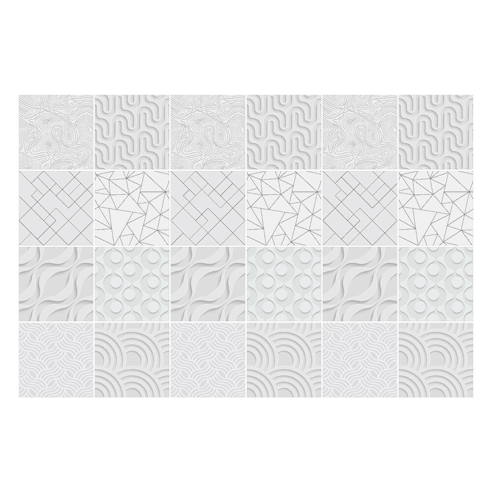 Samolepky na obklady Abstraktné 3D línie a vlny