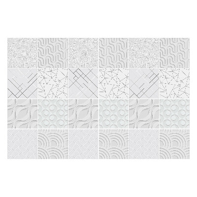 Samolepky na obklady Abstraktné 3D línie a vlny