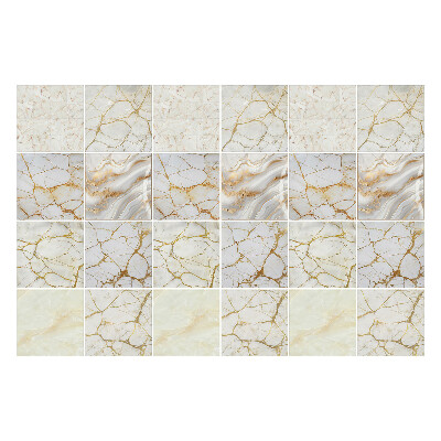 Samolepky na kachličky Elegantné mramorové motívy