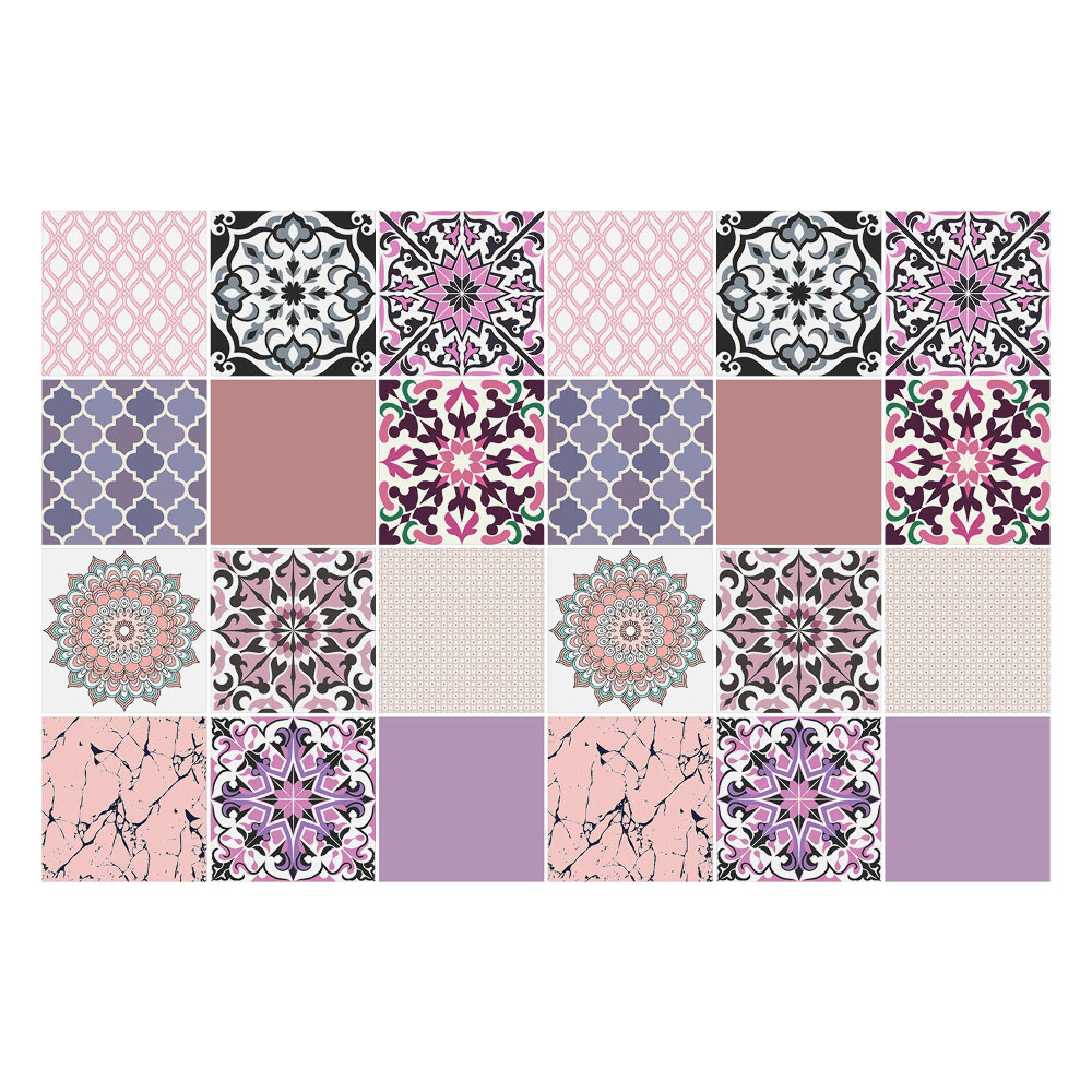 Samolepky na kachličky Pastelové kompozície