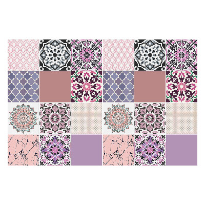 Samolepky na kachličky Pastelové kompozície