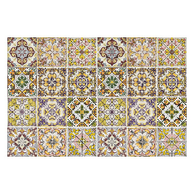 Samolepky na kachličky Kvetinové motívy a ozdoby