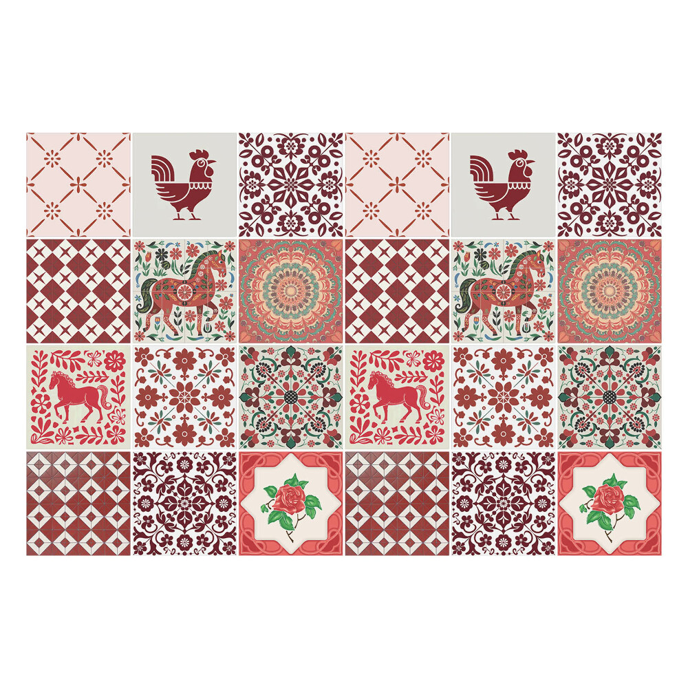 Samolepky na obklady Tradičné ľudové motívy