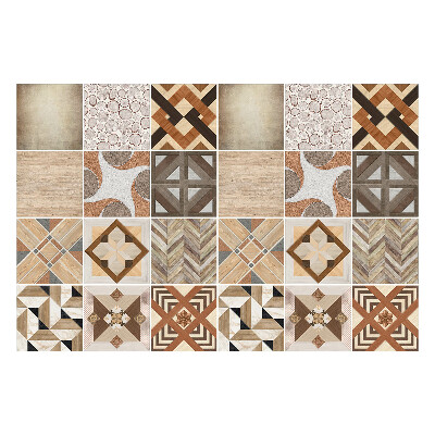 Nálepky na dlaždice Rôzne motívy dreva