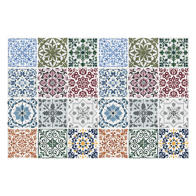 Nálepky na dlaždice Farebné zloženie dlaždíc