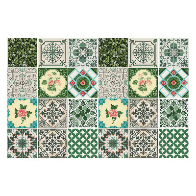 Samolepky na obklady Kvetinové motívy a listy