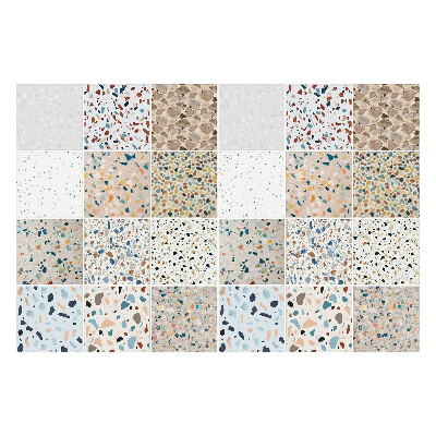 Nálepky na dlaždice Zmes drvených kameňov