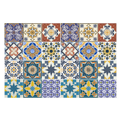 Samolepky na obklady Dlažba s ozdobnými motívmi