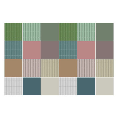 Samolepky na obklady Geometrické farebné bloky