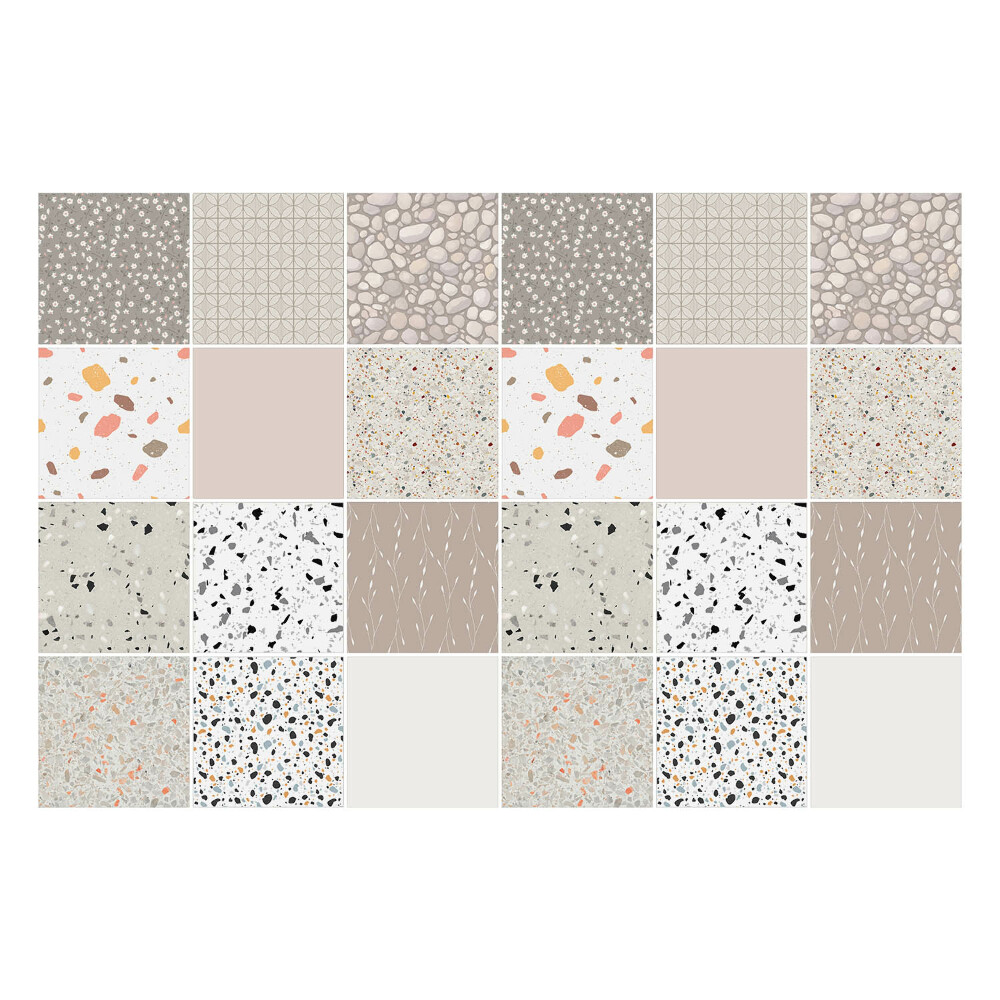 Nálepky na dlaždice Prírodné kamene a tvary