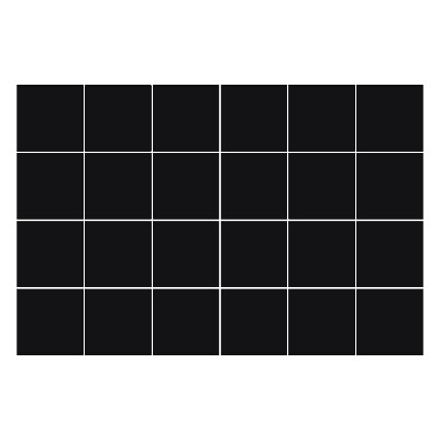 Nálepky na dlaždice Farba Čierna