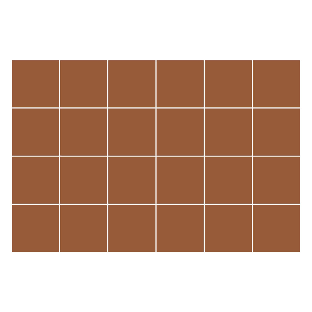 Samolepky na kachličky Farba Hnedá