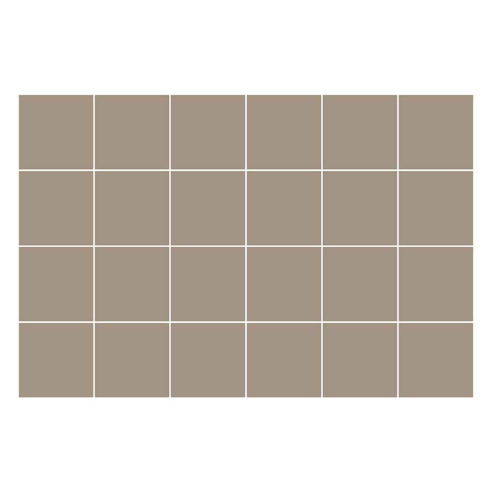 Samolepky na kachličky Farba Hnedá