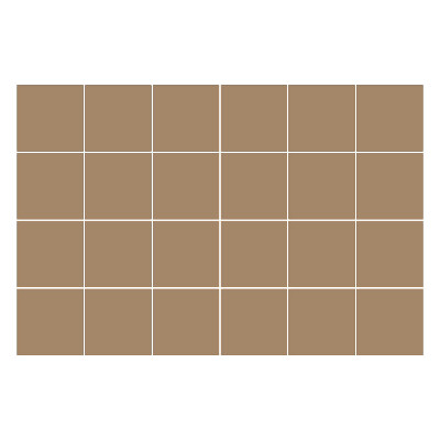 Nálepky na dlaždice Farba Svetlohnedá