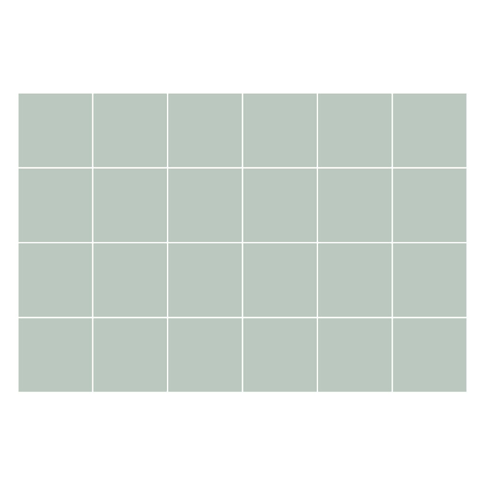 Samolepky na obklady Farba Svetlozelená