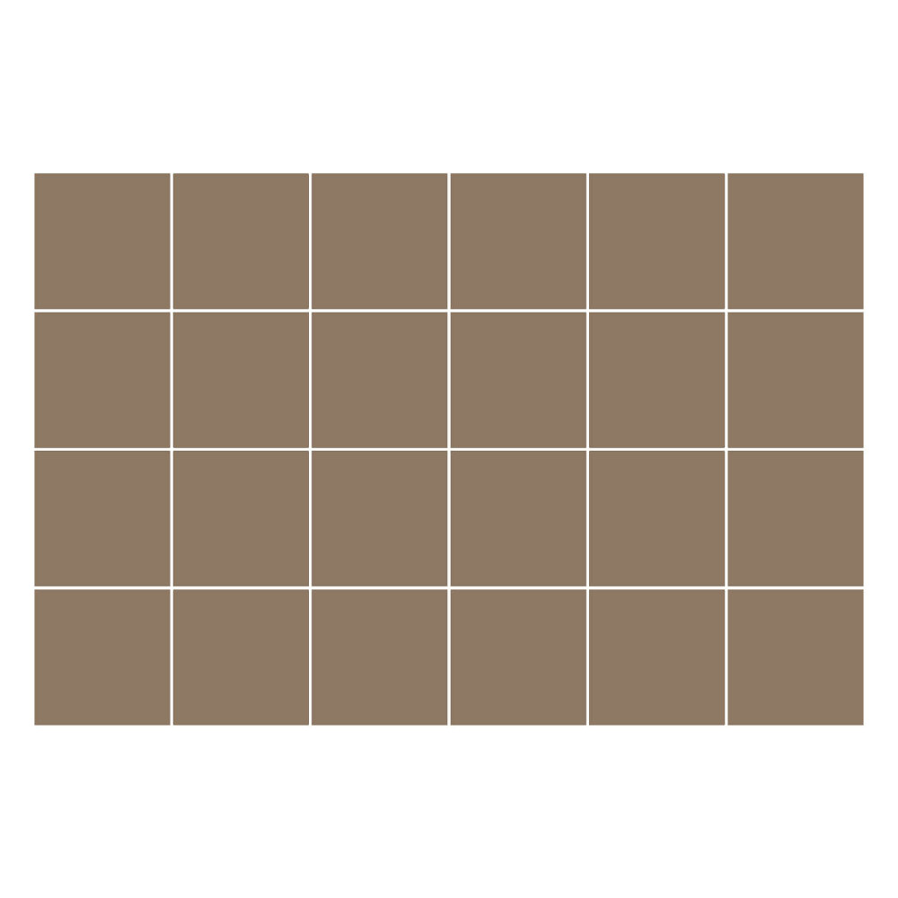 Samolepky na kachličky Farba Hnedá