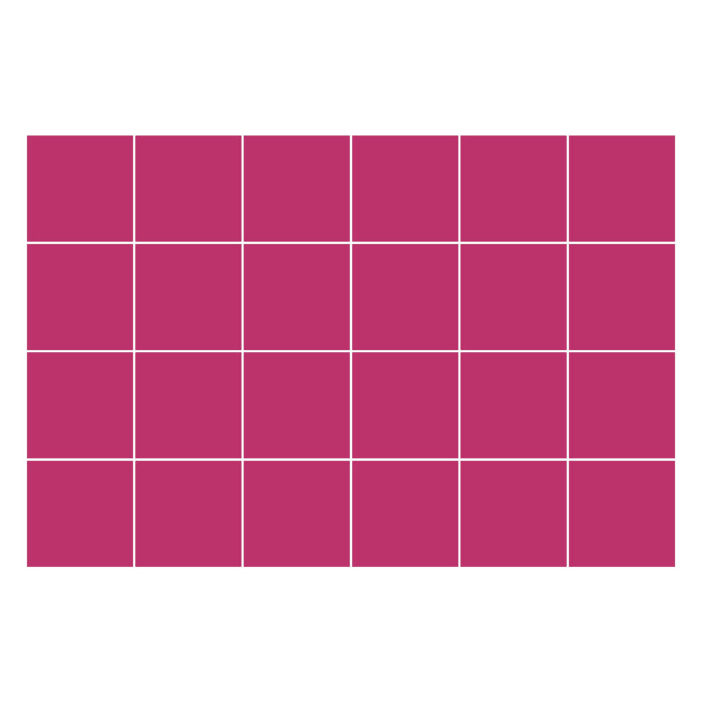 Nálepky na dlaždice Farba Ružová