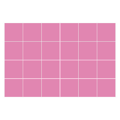 Samolepky na obklady Pastelovo ružová farba