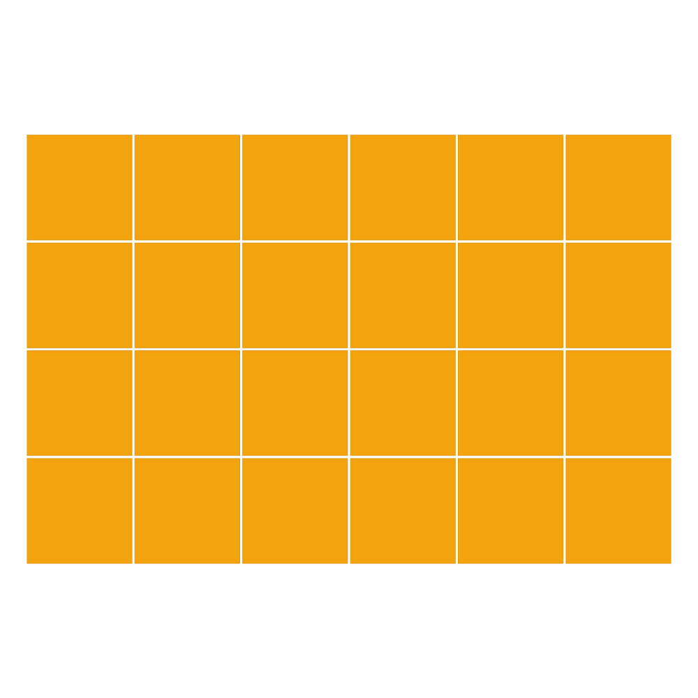 Samolepky na kachličky Svetlo oranžová farba