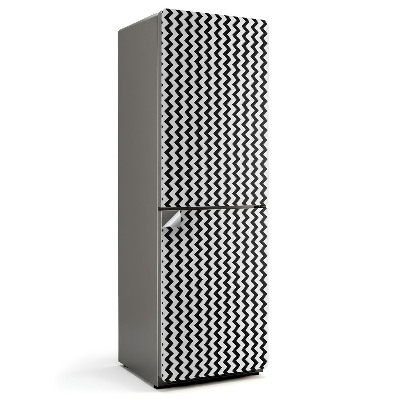 Nálepka na chladničku Cik-cak vzor v rade