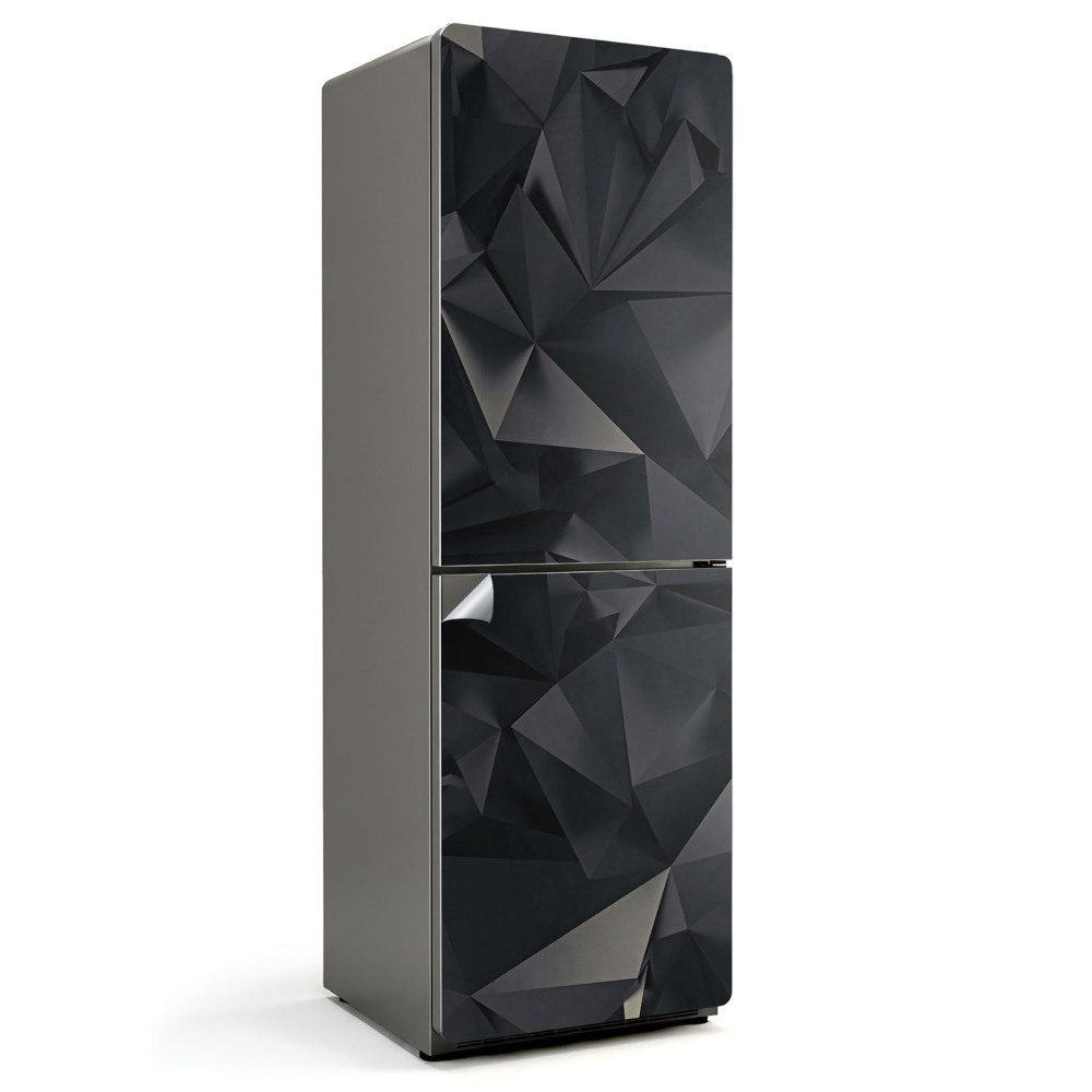 Samolepiaca nálepka na chladničku Abstraktný trojuholníkový vzor