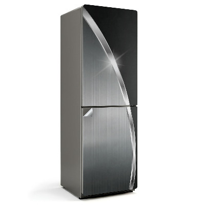 Samolepiaca nálepka na chladničku Abstraktný kovový vzor