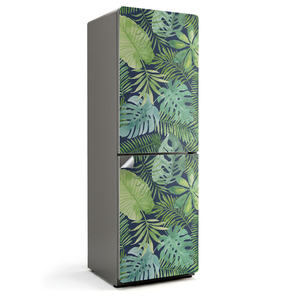 Samolepiaca nálepka na chladničku Vzor tropického listu