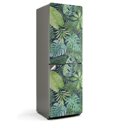 Samolepiaca nálepka na chladničku Vzor tropického listu
