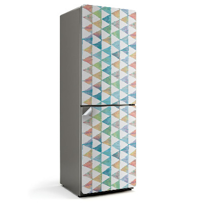 Fototapeta na chladničku Geometrický trojuholníkový vzor