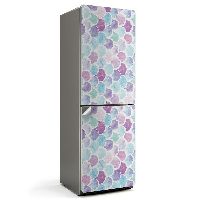 Nálepka na chladničku Vzor jemných šupín