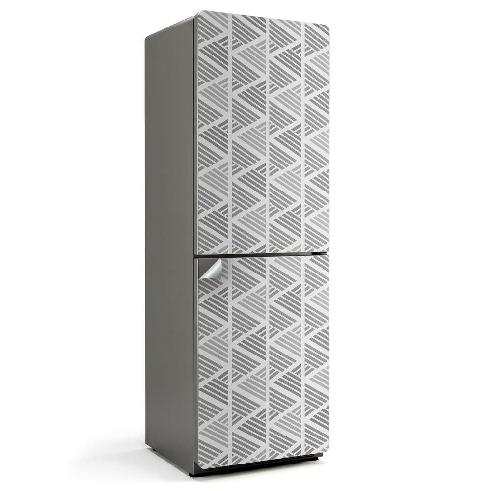 Samolepiaca nálepka na chladničku Vzor geometrickej čiary