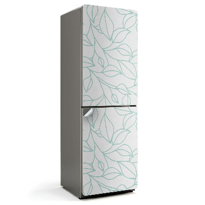 Fototapeta na chladničku Jemný vzor listov