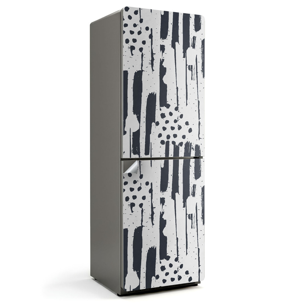 Nálepka na chladničku Abstraktný vzor čiary