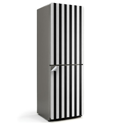 Nálepka na chladničku Kontrastné vertikálne pruhy