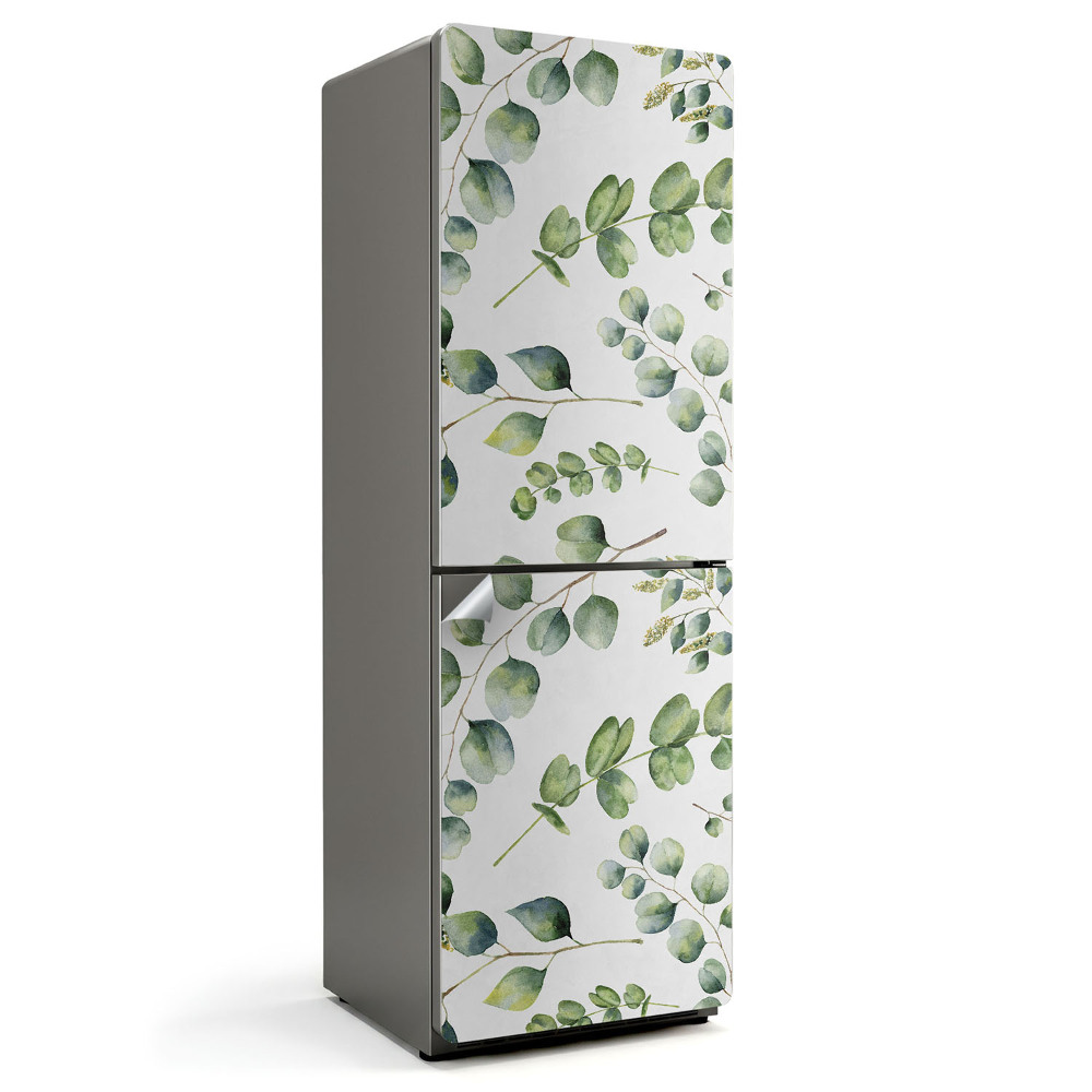 Samolepiaca nálepka na chladničku Jemné malé listy