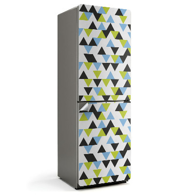 Fototapeta na chladničku Dynamický trojuholníkový vzor