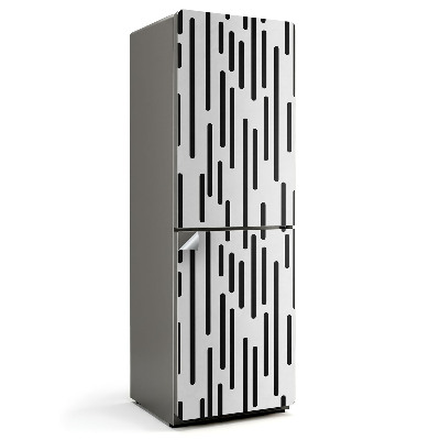 Nálepka na chladničku Vertikálne čiary v pohybe