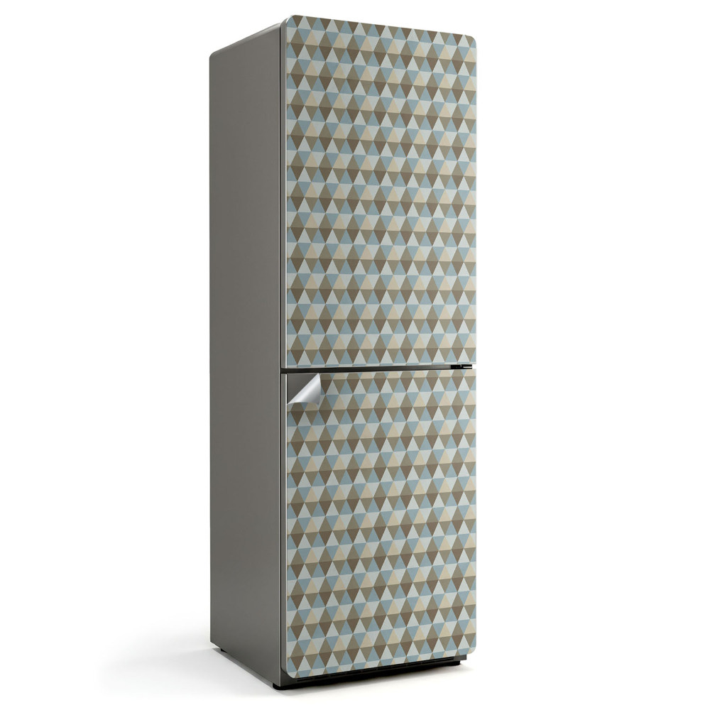 Samolepiaca nálepka na chladničku Diamantový vzor v mriežke