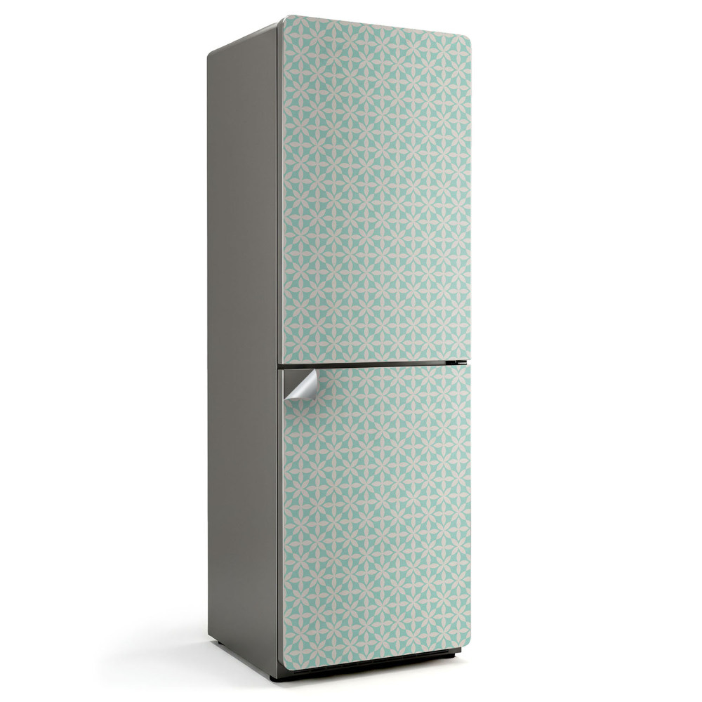 Nálepka na chladničku Geometrický kockovaný vzor