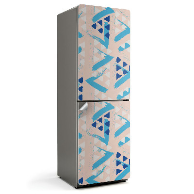 Fototapeta na chladničku Abstraktný geometrický vzor