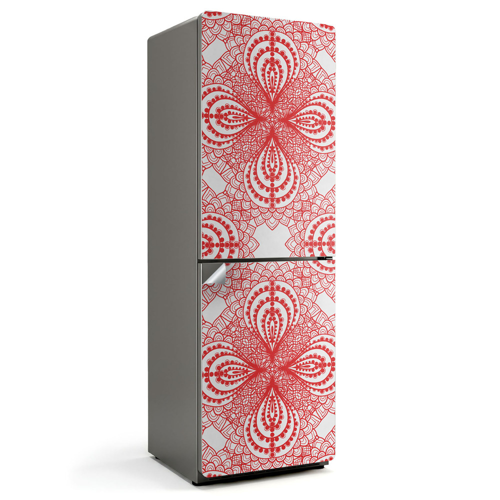 Fototapeta na chladničku Vzor so symetrickými motívmi